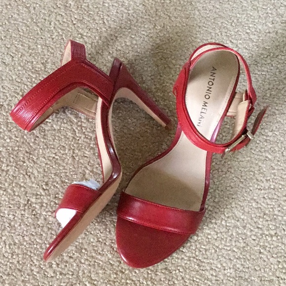 “Price Drop” Antonio Melani, sandal heels, Sz 7.5 - Picture 3 of 6